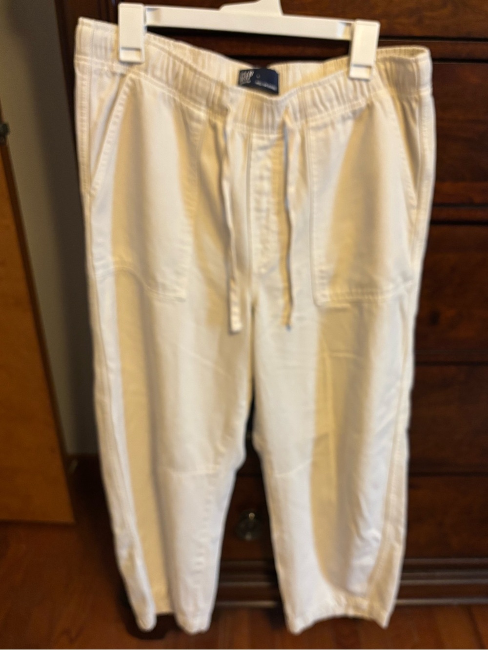 GAP Cream Barrel Denim
